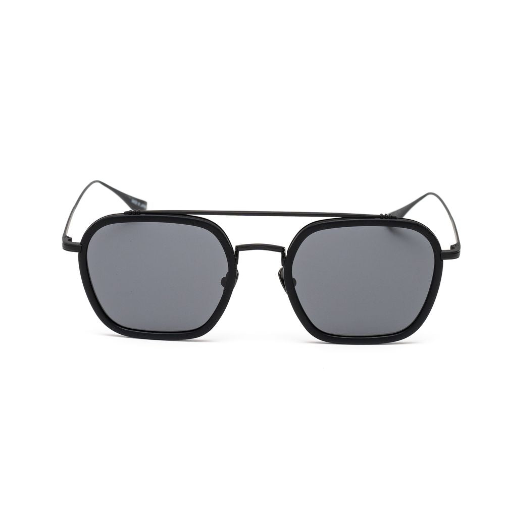 Black Stainless Steel Sunglasses-Belstaff-LabelTerrace.com