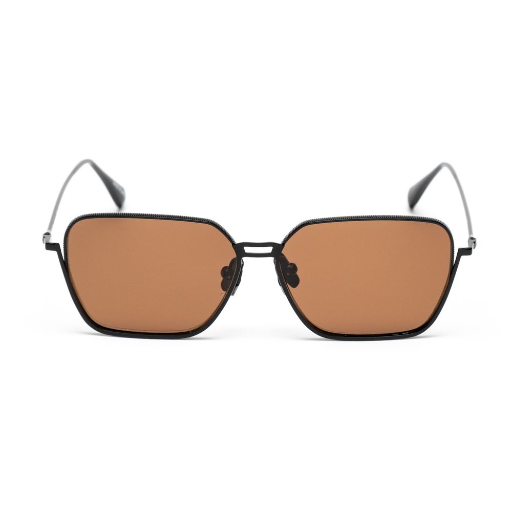 Black Stainless Steel Sunglasses-Belstaff-LabelTerrace.com