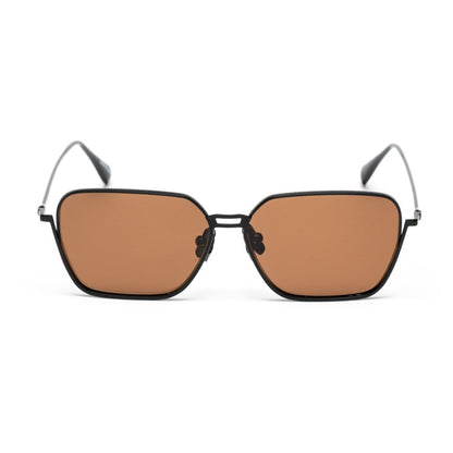 Black Stainless Steel Sunglasses-Belstaff-LabelTerrace.com
