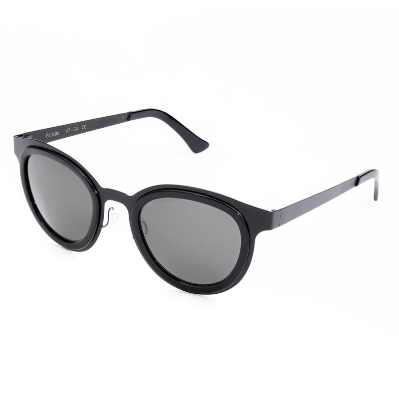 Black Stainless Steel Sunglasses-LGR-LabelTerrace.com