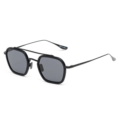 Black Stainless Steel Sunglasses-Belstaff-LabelTerrace.com