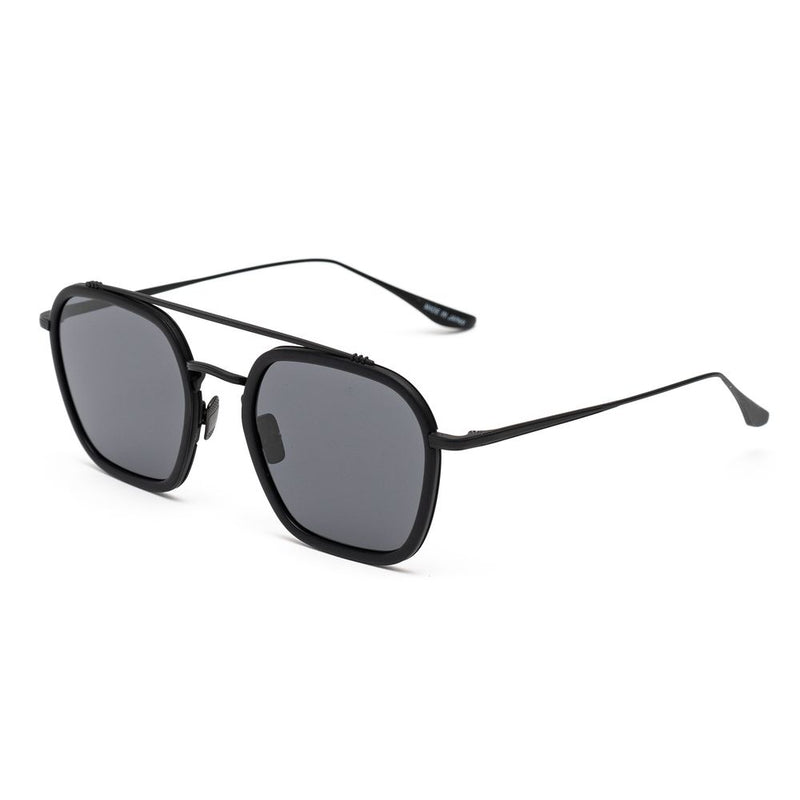 Black Stainless Steel Sunglasses-Belstaff-LabelTerrace.com