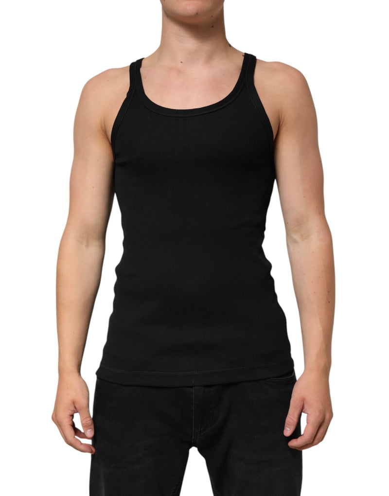 Black Tank Sleeveless Underwear Men T-shirt