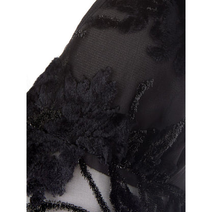 Black Viscose Cocktail Dress