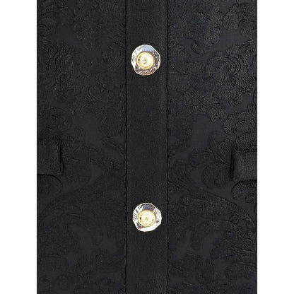 Black Viscose Cocktail Dress