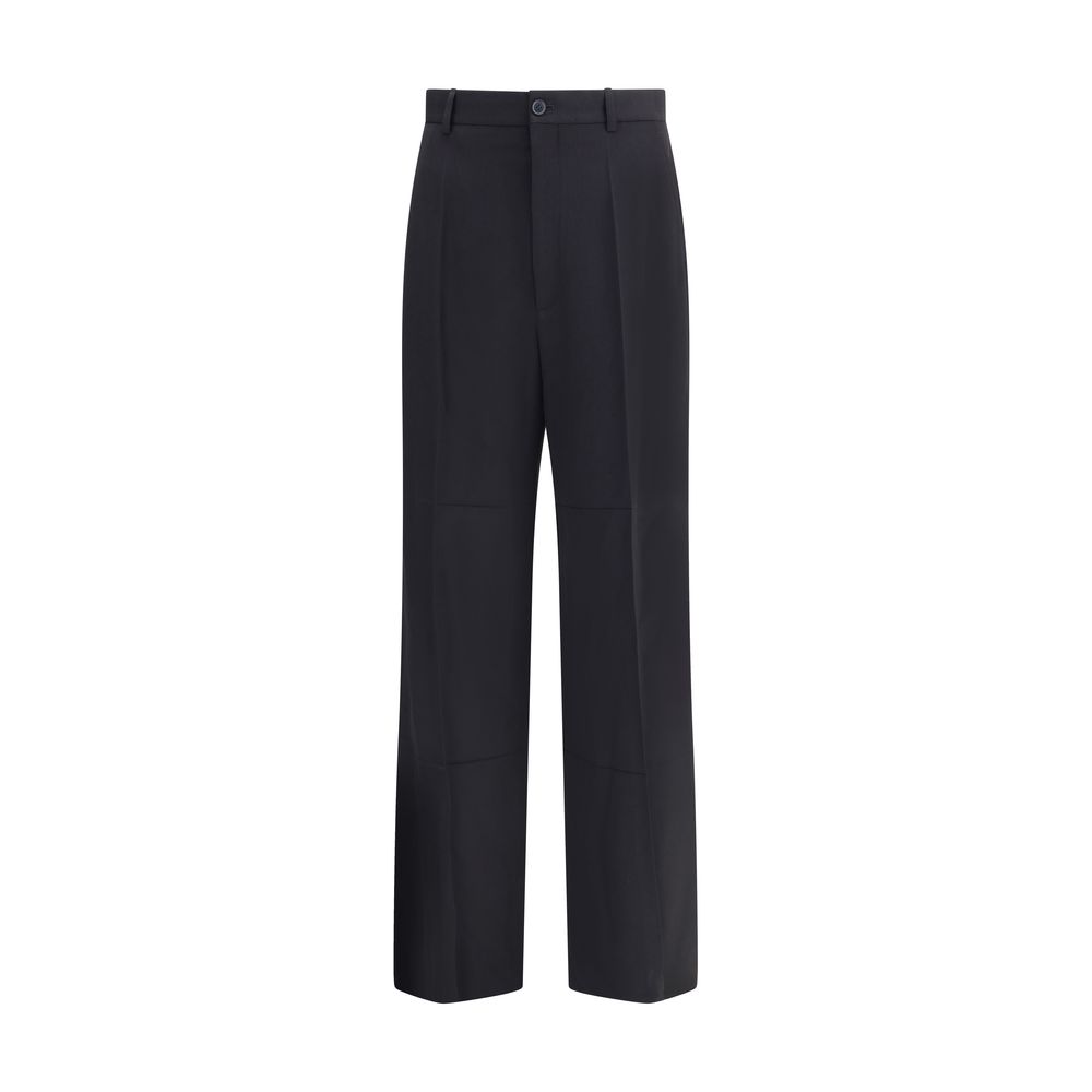 Black Viscose Dress Pants