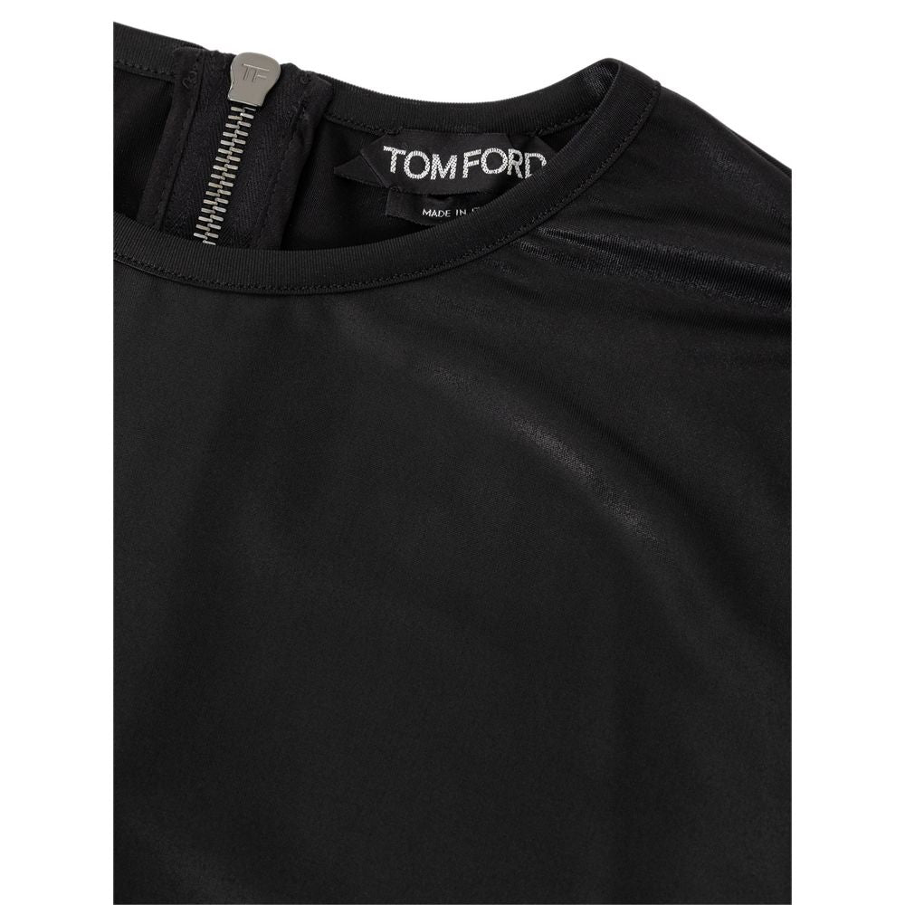 Black Viscose Long Sleeve-Tom Ford-LabelTerrace.com