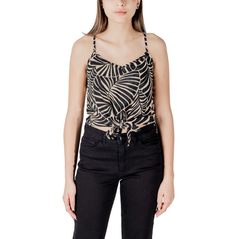 Black Viscose Tank Top