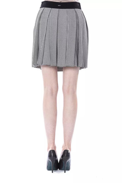 Black Viscose Women Skirt-BYBLOS-LabelTerrace.com