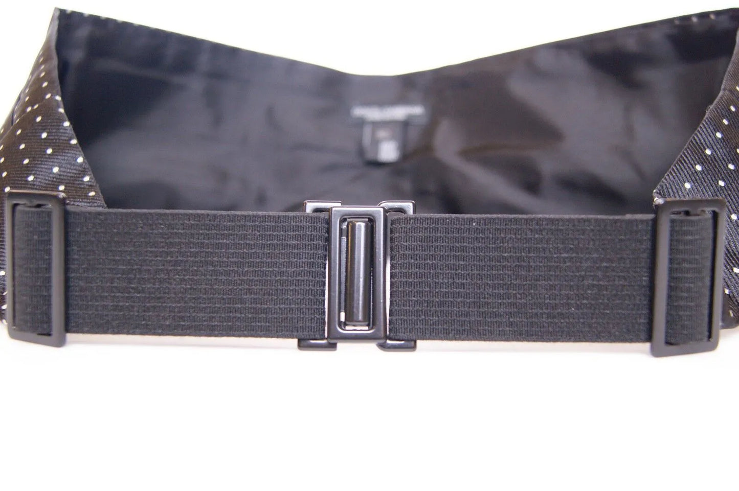Black Waist Smoking Tuxedo Cummerbund Belt-Dolce & Gabbana-LabelTerrace.com