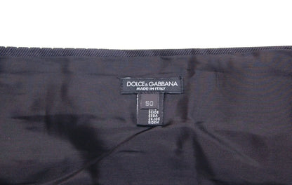 Black Waist Smoking Tuxedo Cummerbund Belt-Dolce & Gabbana-LabelTerrace.com