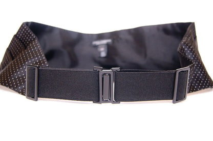 Black Waist Smoking Tuxedo Cummerbund Belt-Dolce & Gabbana-LabelTerrace.com