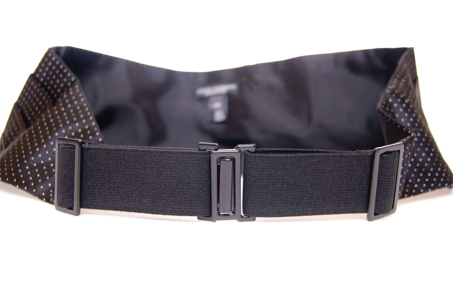 Black Waist Smoking Tuxedo Cummerbund Belt