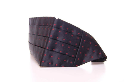 Black Waist Tuxedo Smoking Belt Cummerbund-Dolce & Gabbana-LabelTerrace.com