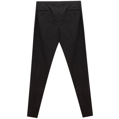Black Wool Pant-Dolce & Gabbana-LabelTerrace.com