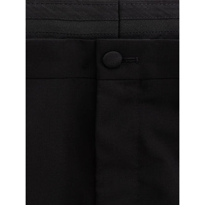 Black Wool Pant-Dolce & Gabbana-LabelTerrace.com