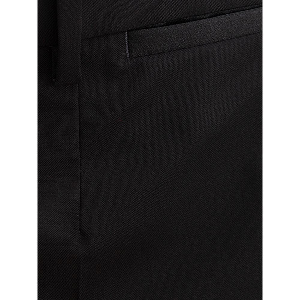 Black Wool Pant-Dolce & Gabbana-LabelTerrace.com