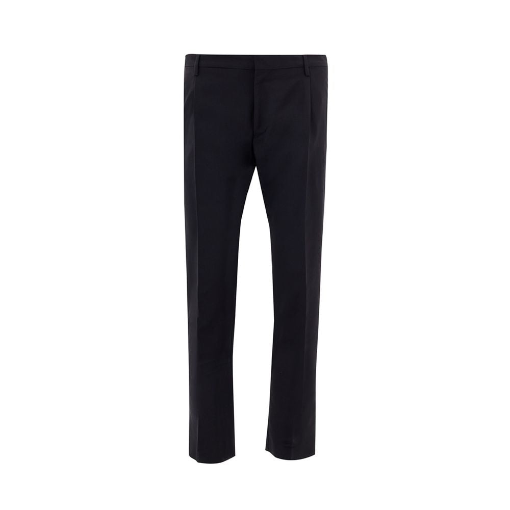 Black Wool Pant-Valentino-LabelTerrace.com