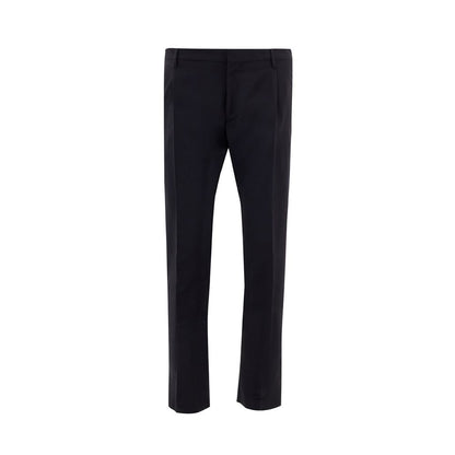 Black Wool Pant-Valentino-LabelTerrace.com