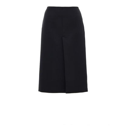 Black Wool Skirt-Gucci-LabelTerrace.com