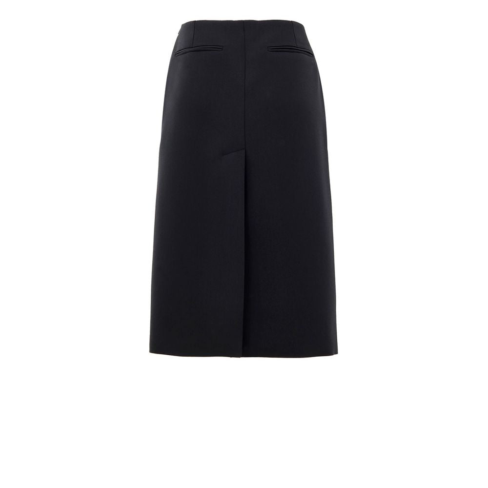 Black Wool Skirt-Gucci-LabelTerrace.com