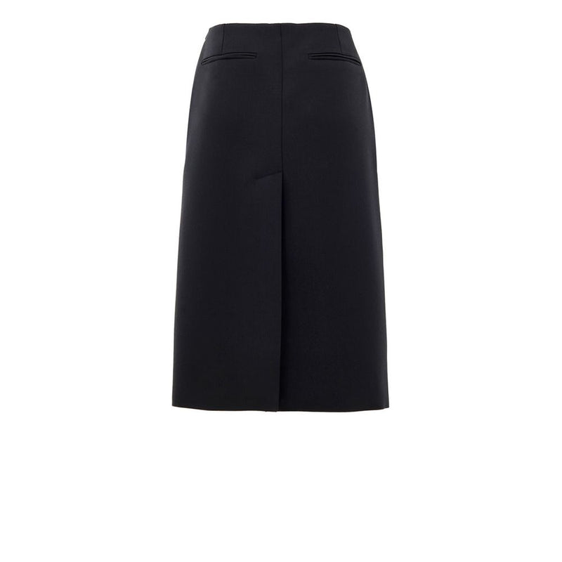 Black Wool Skirt-Gucci-LabelTerrace.com