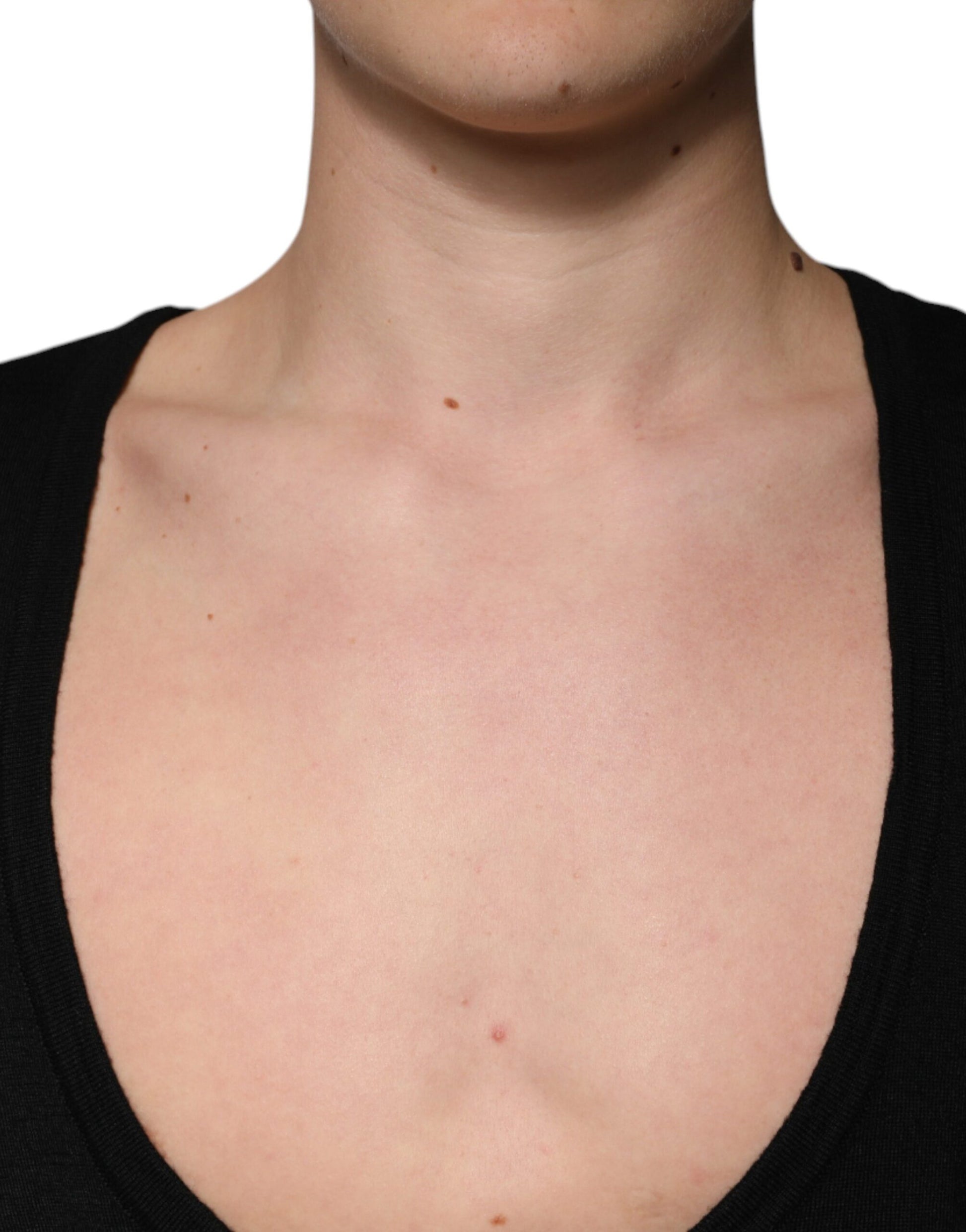 Black Wool Round Neck Pullover Sweater-Dolce & Gabbana-LabelTerrace.com