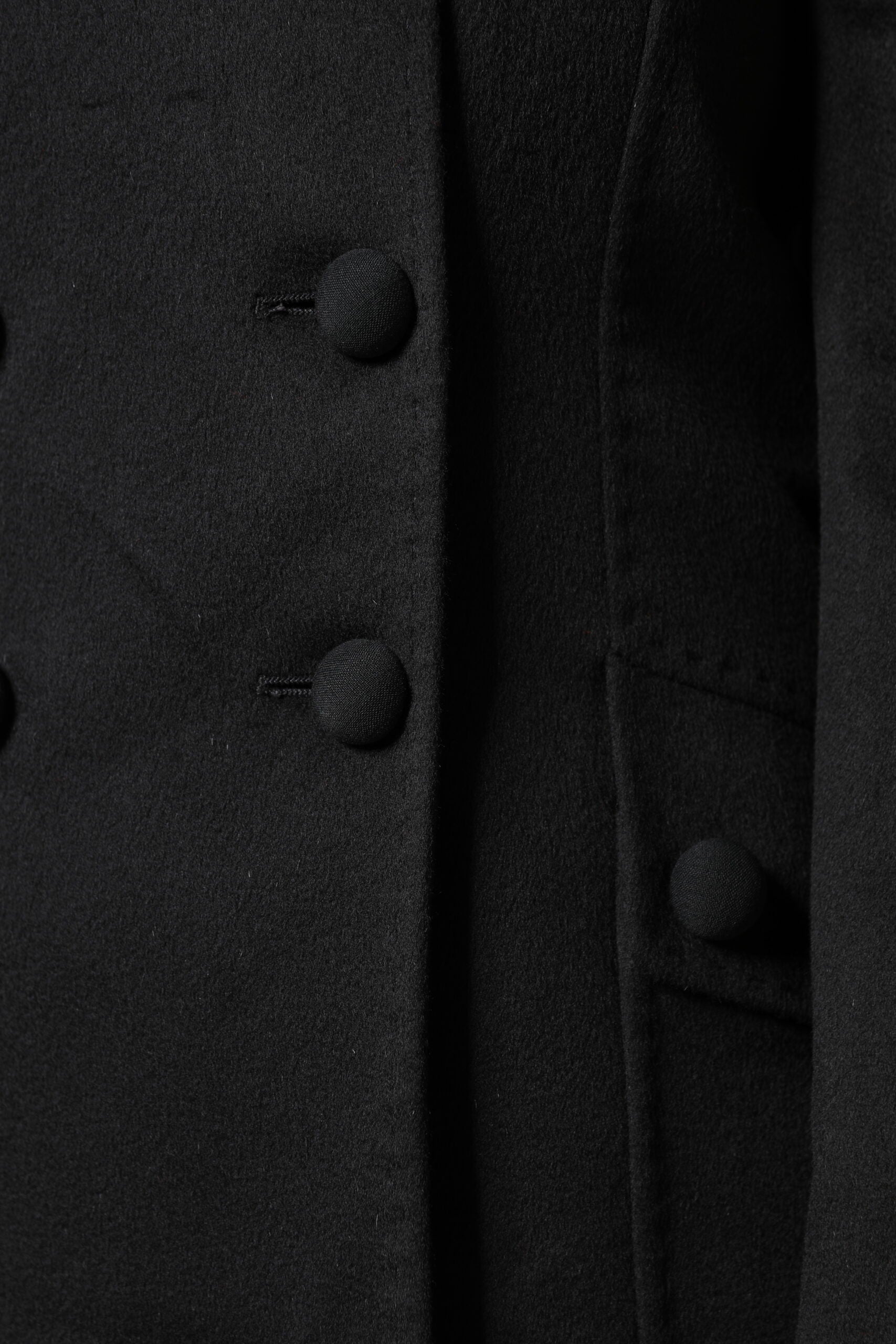 Black Wool Sartoria Italiano Blazer Jacket-Dolce & Gabbana-LabelTerrace.com