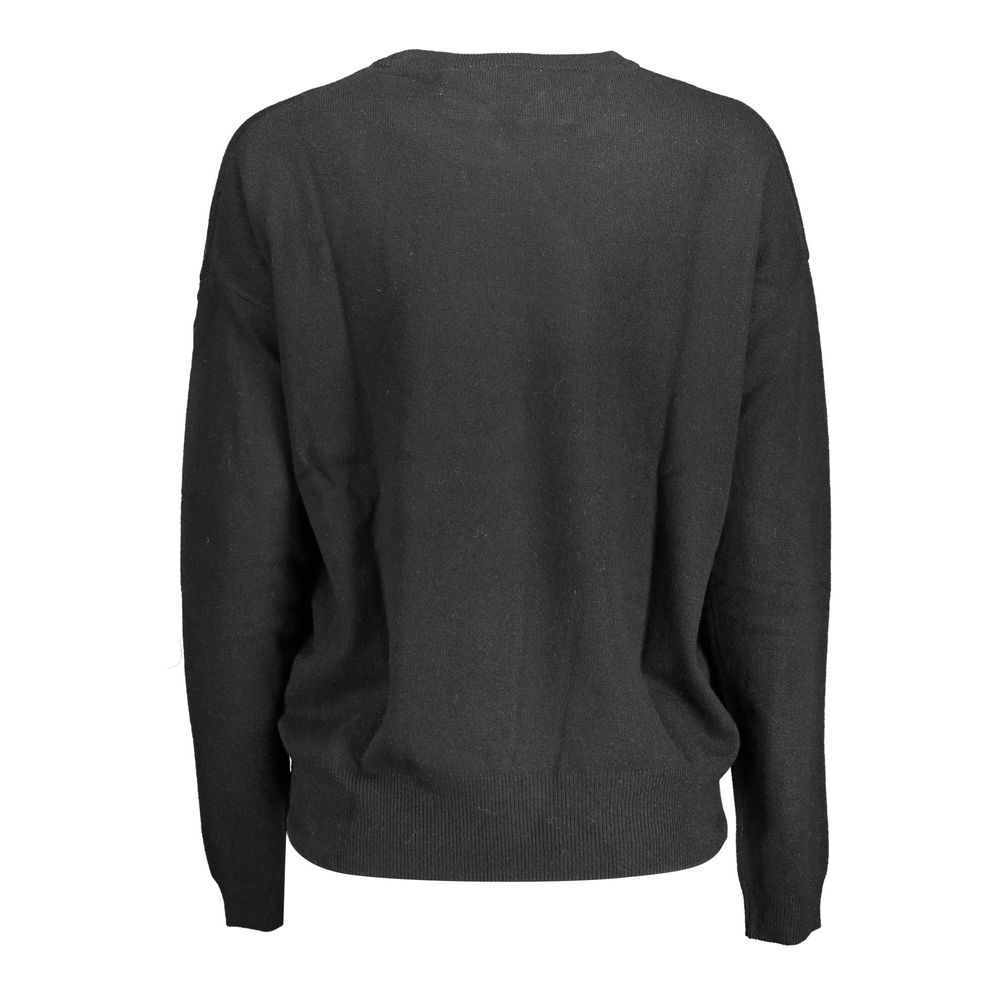 Black Wool Sweater-U.S. POLO ASSN.-LabelTerrace.com