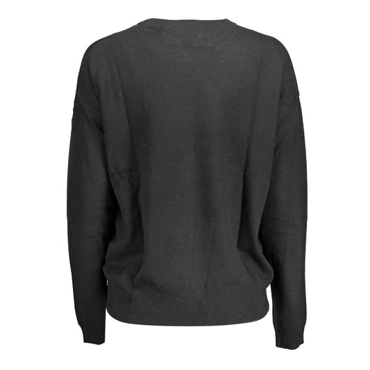 Black Wool Sweater-U.S. POLO ASSN.-LabelTerrace.com