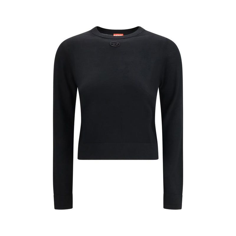 Black Wool Sweatshirt