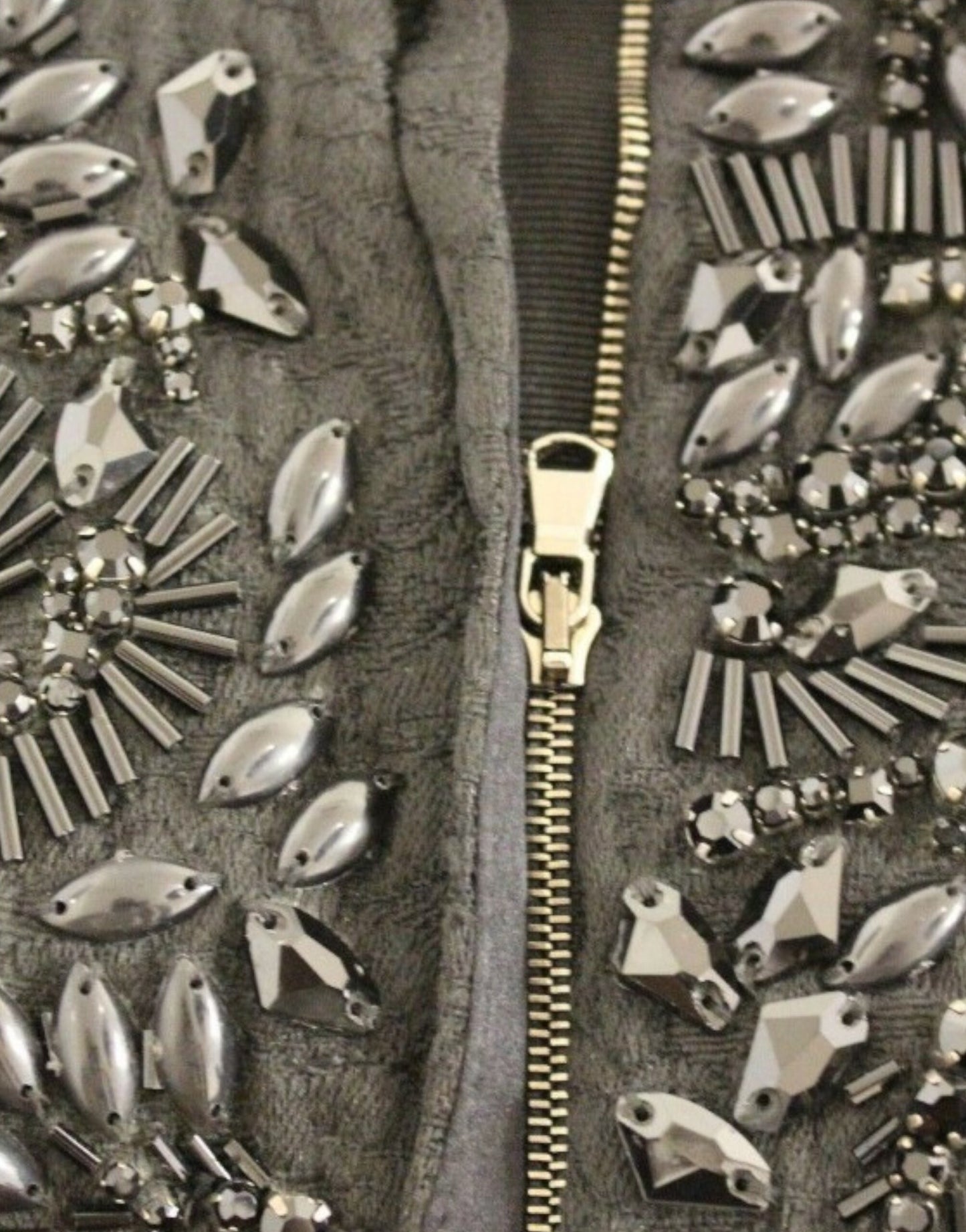 Black floral crystal embedded dress-Dolce & Gabbana-LabelTerrace.com