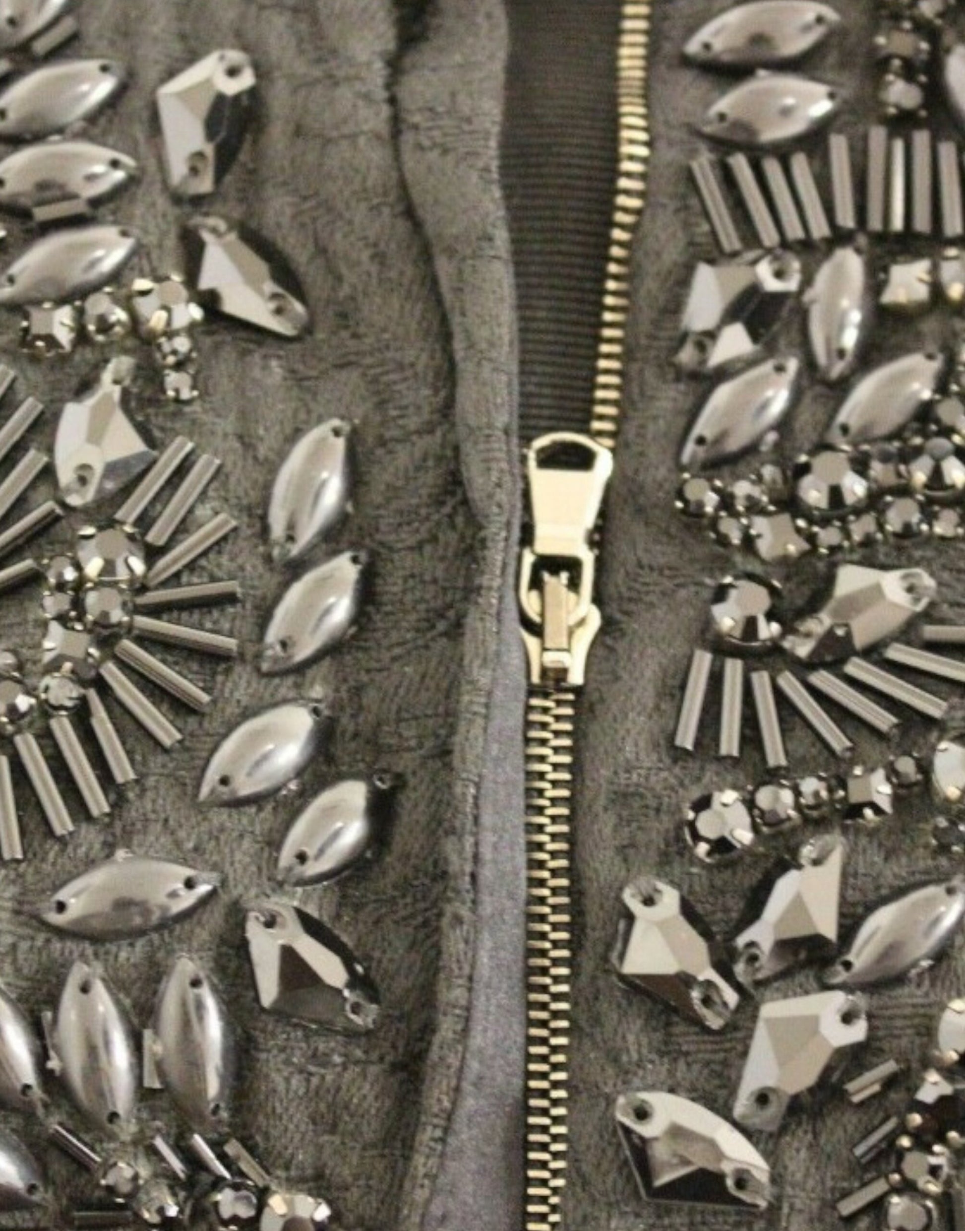 Black floral crystal embedded dress-Dolce & Gabbana-LabelTerrace.com