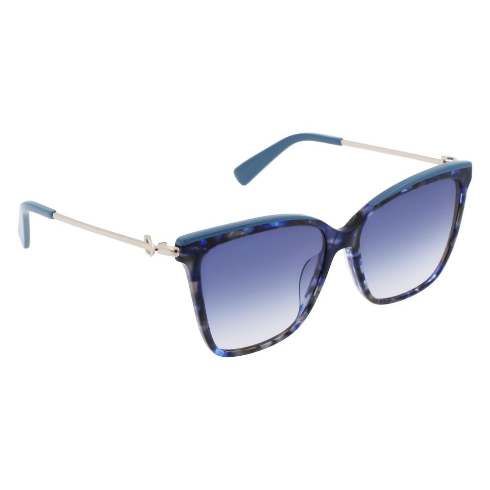 Blue Acetate Sunglasses-Longchamp-LabelTerrace.com