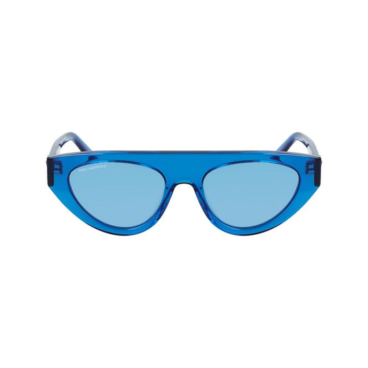 Blue Acetate Sunglasses-Karl Lagerfeld-LabelTerrace.com