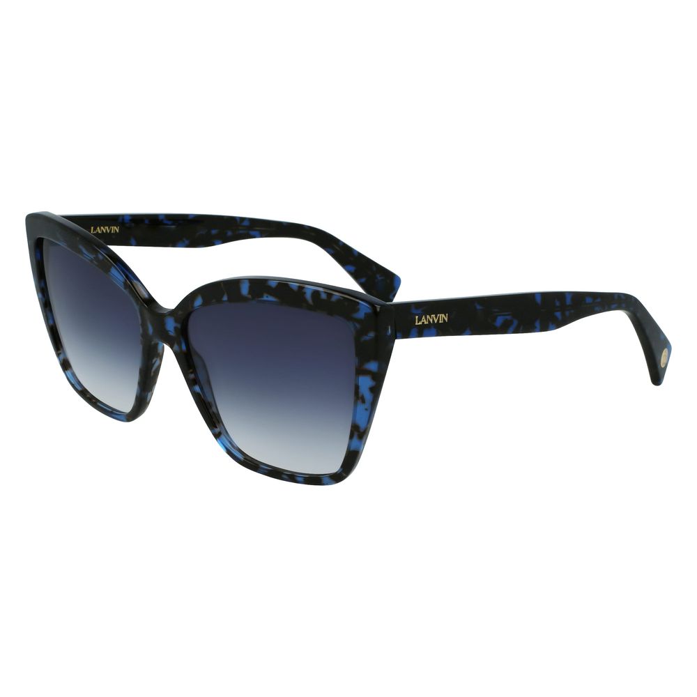 Blue Acetate Sunglasses-Lanvin-LabelTerrace.com