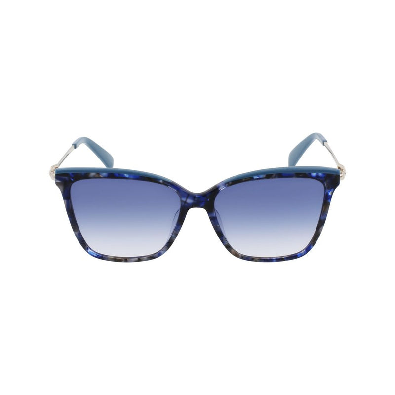 Blue Acetate Sunglasses-Longchamp-LabelTerrace.com