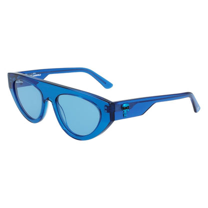 Blue Acetate Sunglasses-Karl Lagerfeld-LabelTerrace.com