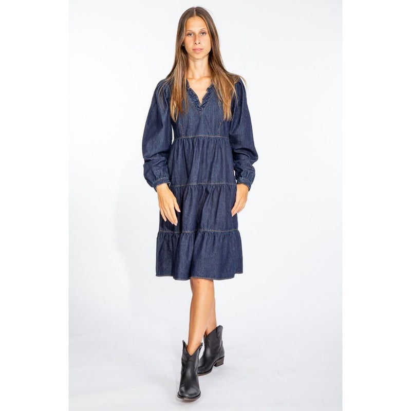 Blue Cotton Dress