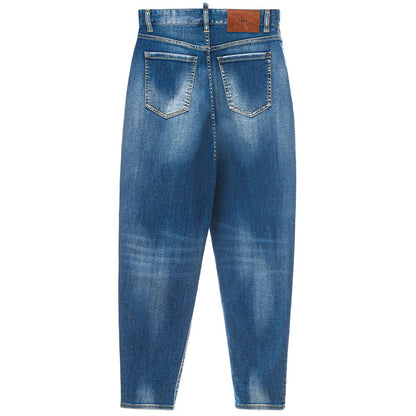 Blue Cotton Jeans Denim-Dsquared²-LabelTerrace.com