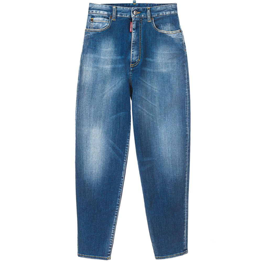 Blue Cotton Jeans Denim-Dsquared²-LabelTerrace.com
