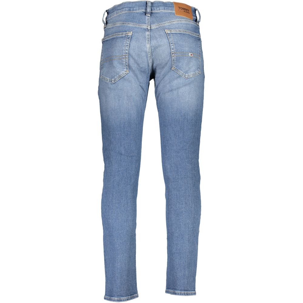 Blue Cotton Men Jeans-Tommy Hilfiger-LabelTerrace.com