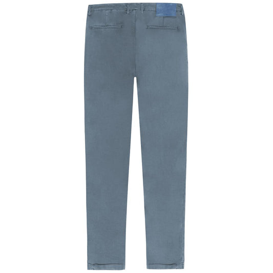 Blue Cotton Men Jeans-Tramarossa-LabelTerrace.com