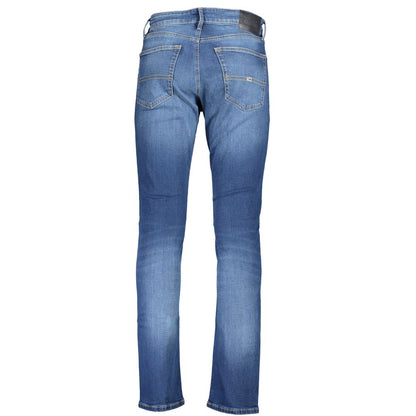 Blue Cotton Men Jeans-Tommy Hilfiger-LabelTerrace.com