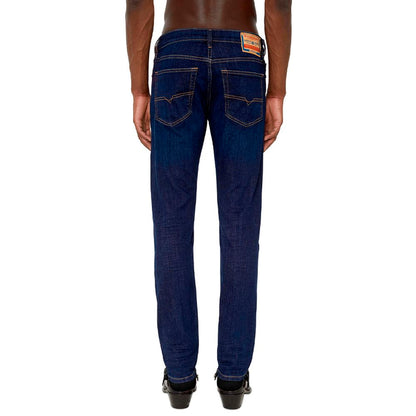 Blue Cotton Men Jeans-Diesel-LabelTerrace.com