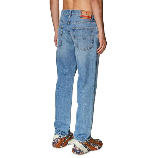 Blue Cotton Men Jeans-Diesel-LabelTerrace.com