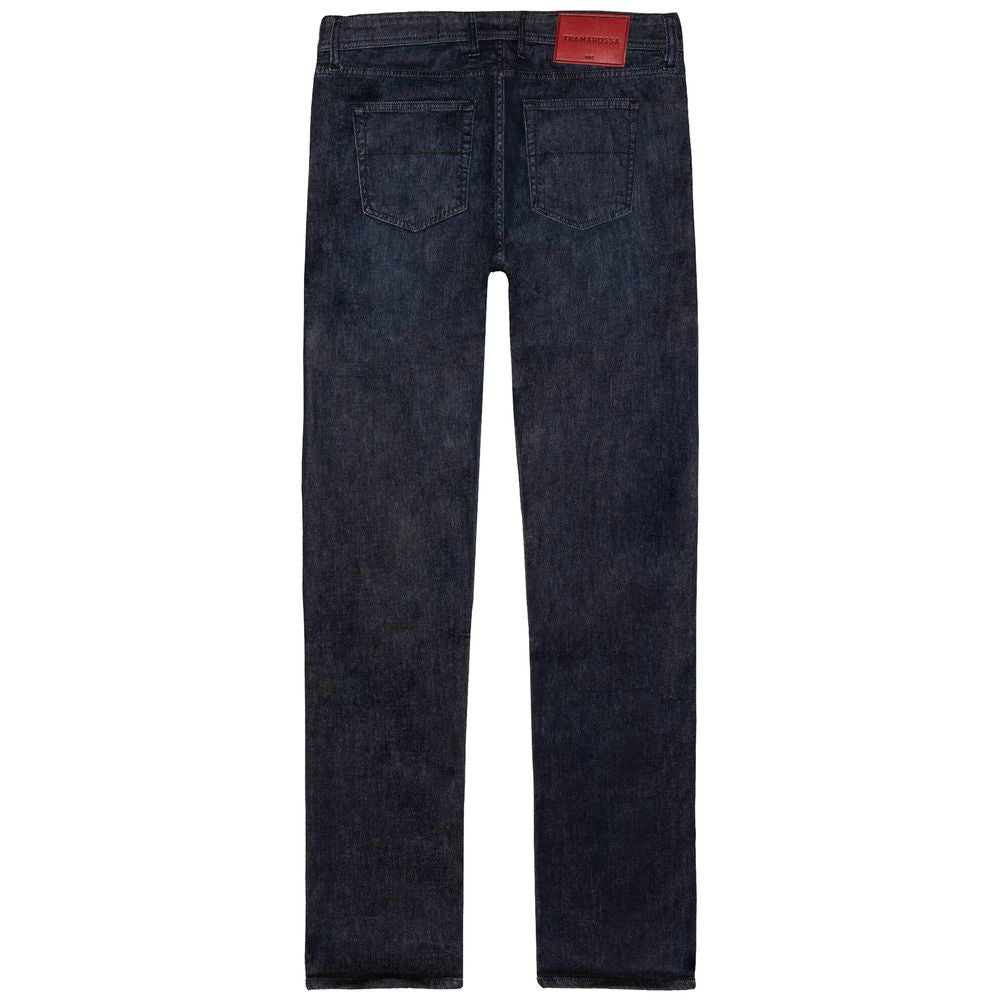 Blue Cotton Men Jeans-Tramarossa-LabelTerrace.com