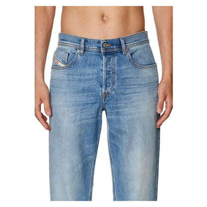 Blue Cotton Men Jeans-Diesel-LabelTerrace.com