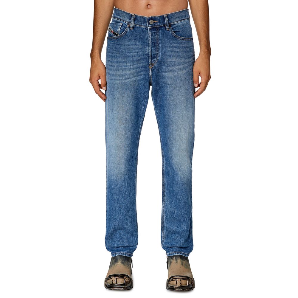 Blue Cotton Men Jeans-Diesel-LabelTerrace.com