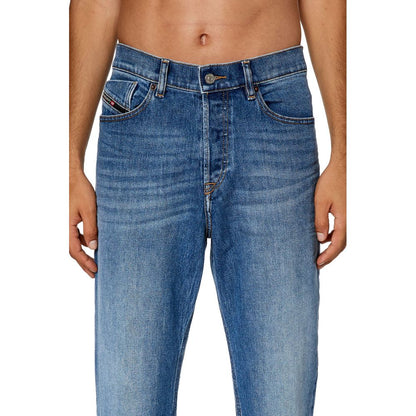 Blue Cotton Men Jeans-Diesel-LabelTerrace.com